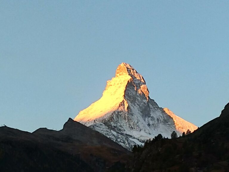 mt matterhorn sunrise