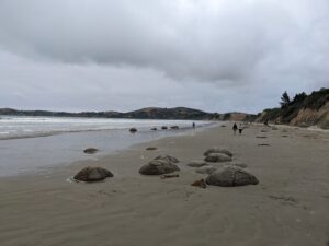 摩拉基圓石海灘 Moeraki Boulders Beach